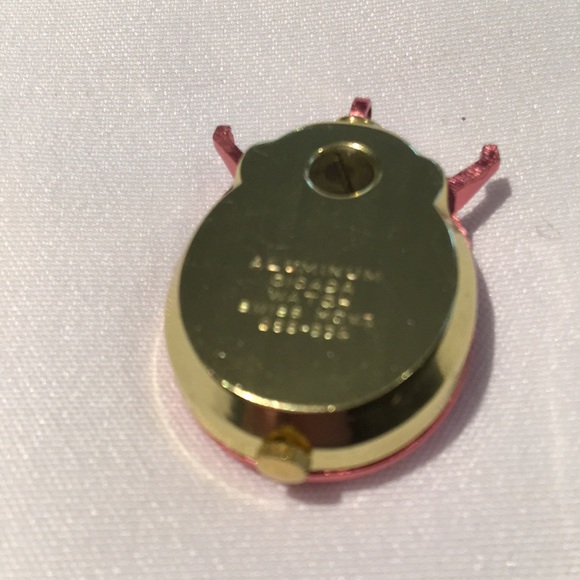 Stunning πβ€οΈ Vintage Cicada Beetle Rose Watch Pendant Teentime πβ€οΈ - Picture 3 of 8